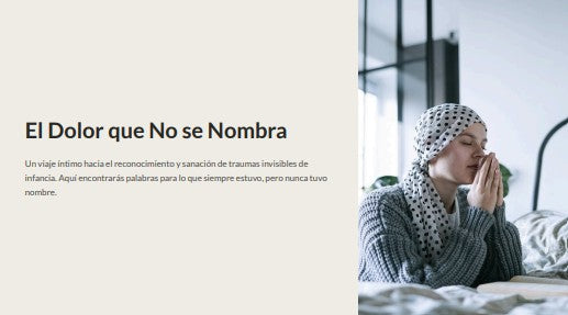 El dolor que no se nombra